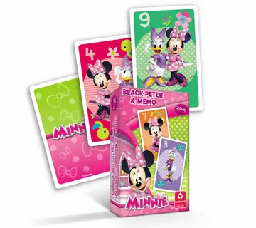 Kartaška igra 2u1 Minnie Mouse - Pribislavec