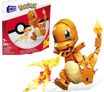Mattel MEGA Pokémon Charmander građevinske kocke 10 cm 180 komada ZA6186 - Pribislavec