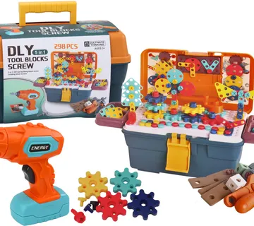 3D građevinske puzzle kocke u DIY kutiji - Pribislavec