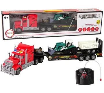 Kamion transporter traktora-bagera - Pribislavec