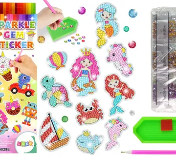 DIY set ukrašavanja s kristalima morski svijet - Pribislavec