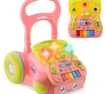 Edukativna hodalica s glazbom 2u1 rk-744 ricokids pink - Pribislavec