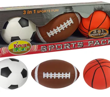 Set mekih sportskih lopti 3u1 - Pribislavec