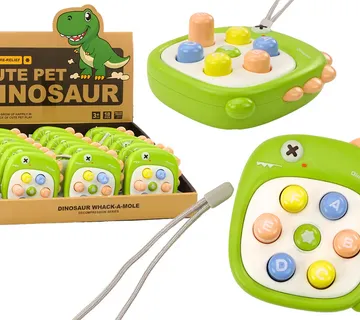 Arkadna igra pogodi gumb dinosaur zeleni - Pribislavec
