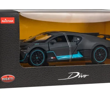 Rastar metalni Bugatti Divo 1:32 crni - Pribislavec