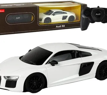 Rastar Audi R8 na daljinsko upravljanje 1:24 bijeli - Pribislavec
