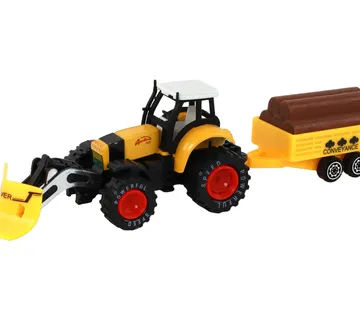 Traktor buldožer s prikolicom - Pribislavec