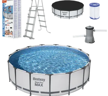 Steel pro® max™ bazen 15' x 48"/4,57m x 1,22m - Pribislavec