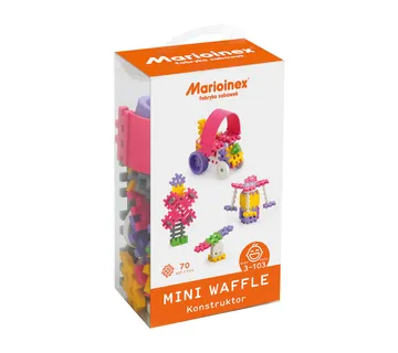 Marioinex set Waffle kockica konstruktor rozi 70kom. - Pribislavec
