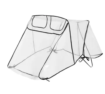 Kišna navlaka za kolica za blizance 115 x 68 x 66 cm - Pribislavec
