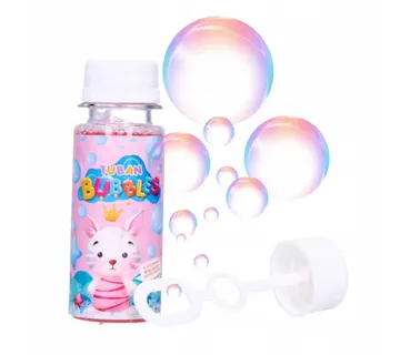 Tekućina za mjehuriće od sapunice roza 60 ml - Pribislavec