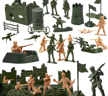Set figurica za vojnu bazu 114 elemenata - Pribislavec