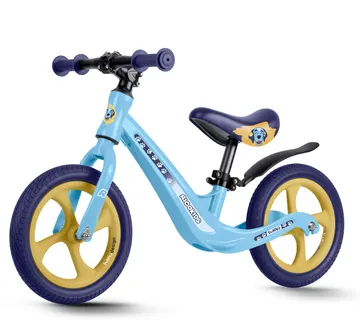 Ricokids FUNNU dječji bicikl bez pedala, plavo žuti - Pribislavec