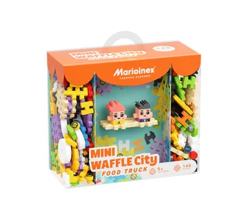 Marioinex set Waffle kockica kamion s hranom 148kom. - Pribislavec