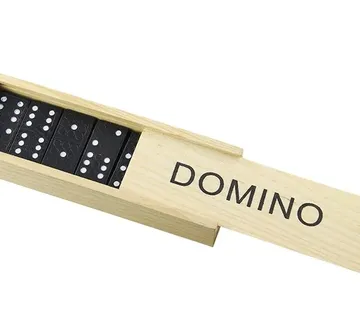 Domino u drvenoj kutiji 28kom. 2-4 igrača - Pribislavec