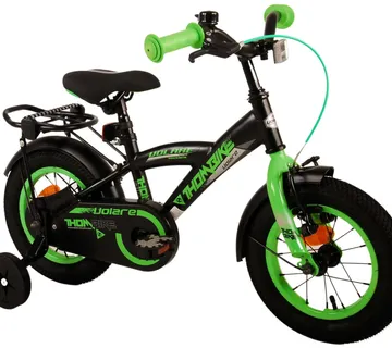 Volare dječji bicikl Thombike 12" crno-zeleni - Pribislavec