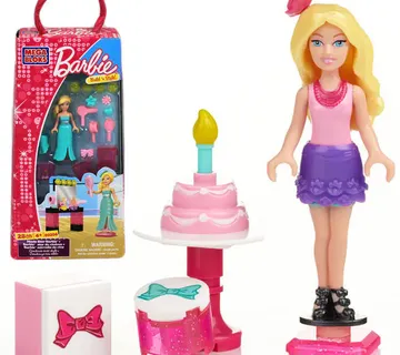 Mega Bloks Barbie lutka 1kom. - Pribislavec