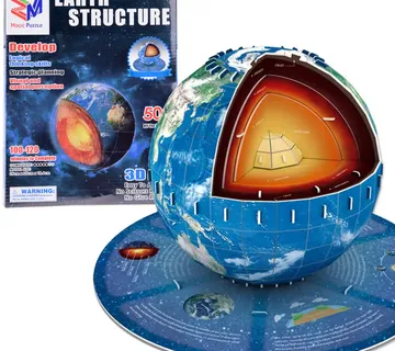 3D Puzzle s planetom Zemljom 50 kom. - Pribislavec