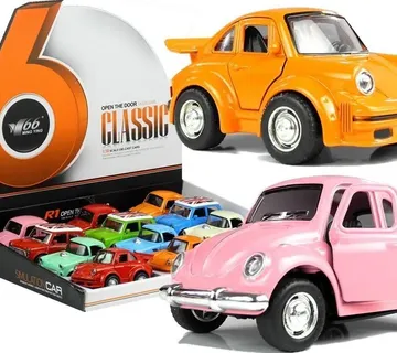 Metalni automobili na navijanje - stari klasični modeli u više boja - Pribislavec