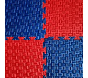 Tatami prostirka za karate (100x100x2,0cm crveno-plavi) - Pribislavec