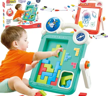 Woopie dvostrana ploča za crtanje i igra Tetris - Pribislavec