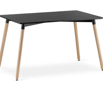 Stol ADRIA u crnoj boji – 120 × 80 cm - Pribislavec