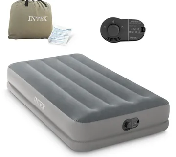 Intex madrac na napuhavanje s ugrađenom pumpom 191x 99x30cm - Pribislavec