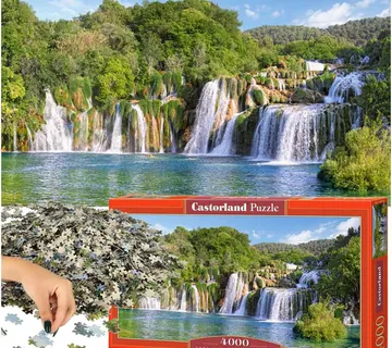 Castorland puzzle slapovi Krke 4000kom. - Pribislavec