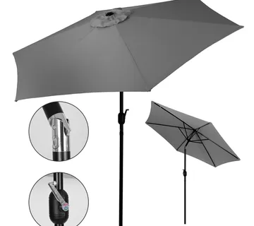 Modernhome sivi suncobran 270 cm - Pribislavec