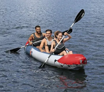 Bestway Kajak Rapid X3 na napuhavanje za 3 osobe 381x100 cm 65132 - Pribislavec