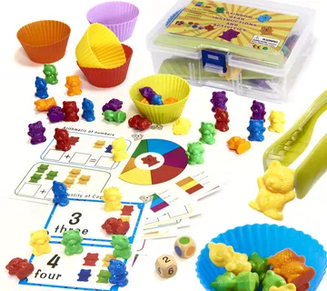 Montessori edukativni medvjedići uče brojati 44 elemenata - Pribislavec