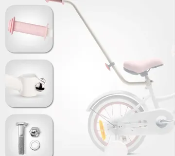 Heart Bike drška za bicikl roza - Pribislavec
