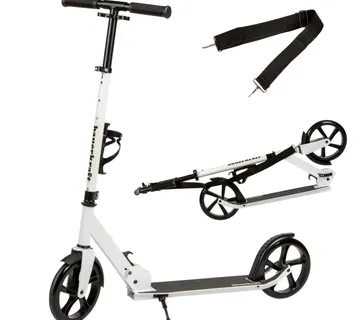 Sklopivi romobil za djecu i mlade – kotači 200 mm, podesiva visina 91-101 cm - Pribislavec