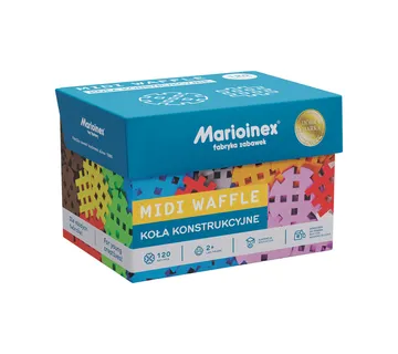 Marioinex set midi Waffle kotačića 120kom. - Pribislavec