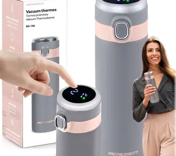 Vakuumska termosica 450 ml BD-786 siva - Pribislavec