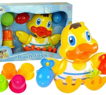 Set za kupanje - patkica s šalicama - Pribislavec