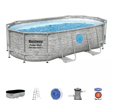 Bestway montažni bazen 427 cm x 250 cm x 100 cm - Pribislavec