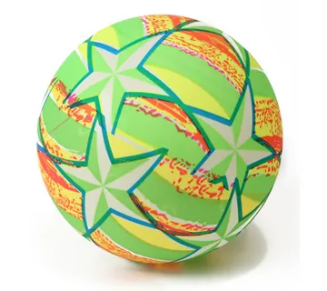 Gumena lopta Bright Stars zelena 24 cm - Pribislavec