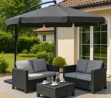 Vrtni suncobran 350 cm - Pribislavec