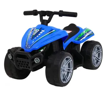 Quad na akumulator, little monster plavi - Pribislavec