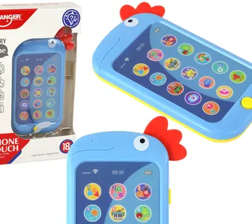 Edukativni telefon za učenje engleskog jezika plava koka - Pribislavec