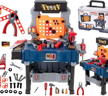 DIY sklopivi stol s alatom i dodacima 65 elemenata - Pribislavec