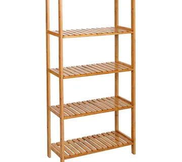 Polica od bambusa 60 x 26 x 130 cm - Pribislavec