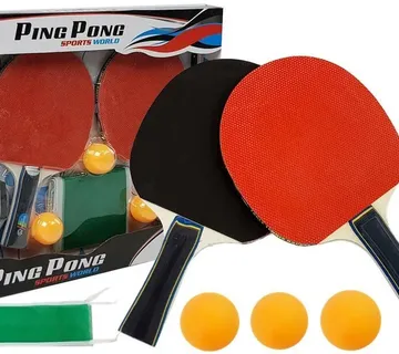 Set za stolni tenis s mrežom i lopticama - Pribislavec