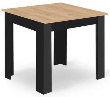 Stol Artisan noge crne boje 80x80 cm - Pribislavec