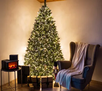 Umjetno božićno drvce, premium dijamantni bor 220 cm - Pribislavec
