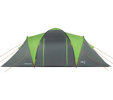 Nils Camp šator za kampiranje Highland IV zeleno-sivi - Pribislavec