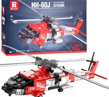 Tehnički blokovi, 1137 elemenata, zrakoplov/helikopter - Pribislavec