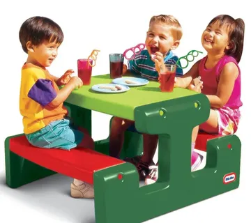 Little Tikes dječji piknik stol, zeleni - Pribislavec