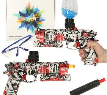 Puška s gelom kuglicama, baterija, USB + 550 komada kuglica 7-8 mm - Pribislavec